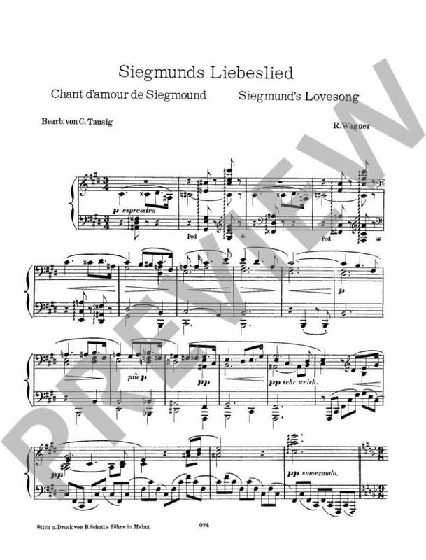 Siegmunds Liebeslied