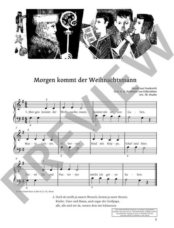 Morgen kommt der Weihnachtsmann