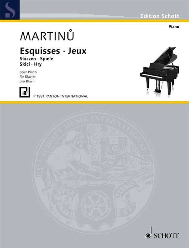 Bohuslav Martinu - Sketches / Games H 203 / H 206