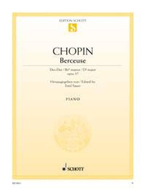 Hovedbilde Frédéric Chopin - Berceuse Des Opus 57