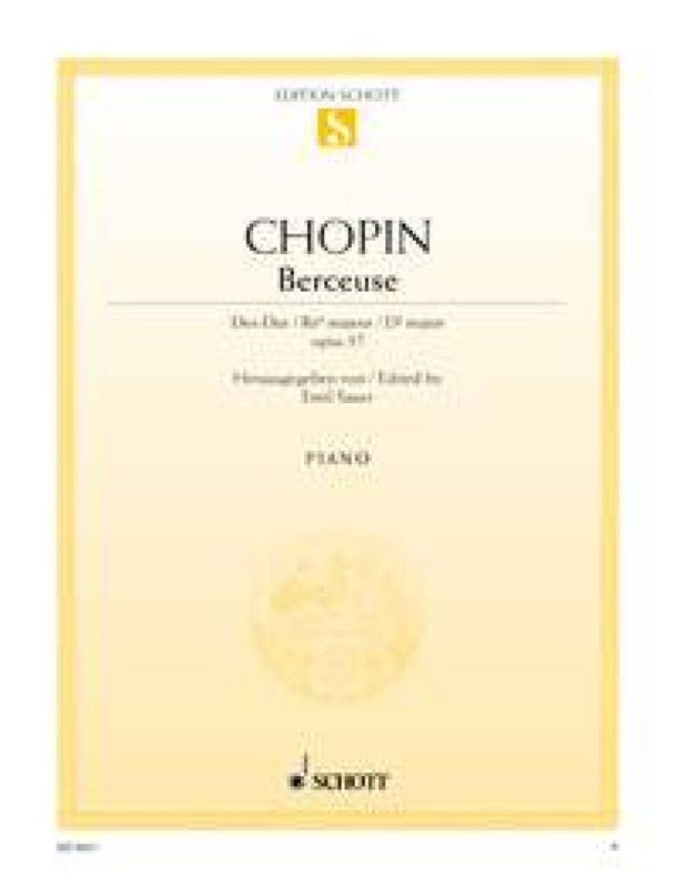 Frédéric Chopin - Berceuse Des Opus 57