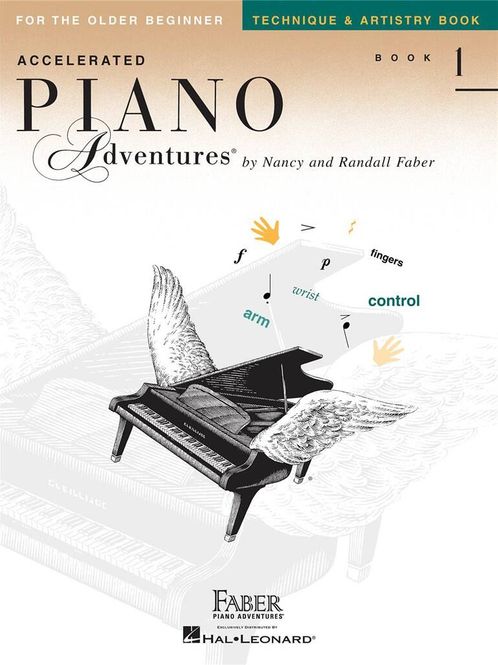 Hovedbilde Piano Adventures for the Older Beginner Tech Bk 1