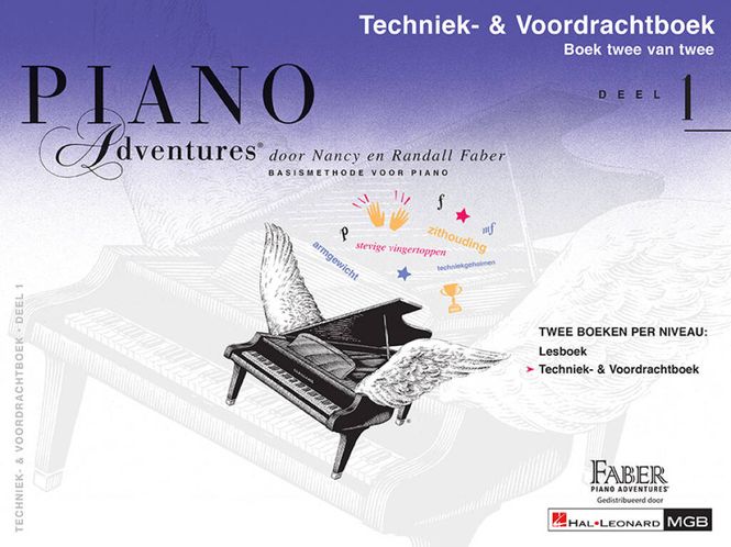 Hovedbilde Piano Adventures: Techniek & Voordrachtboek Deel ...