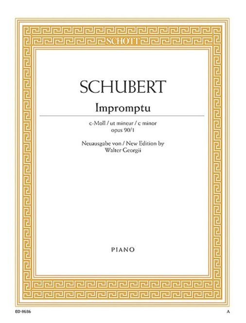 Hovedbilde Franz Schubert - Impromptu 1 C Opus 90 D899