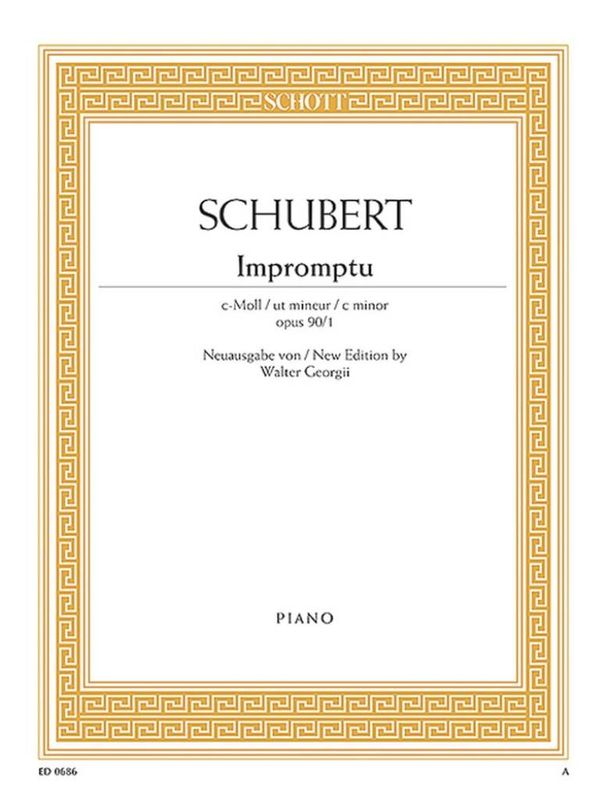 Franz Schubert - Impromptu 1 C Opus 90 D899