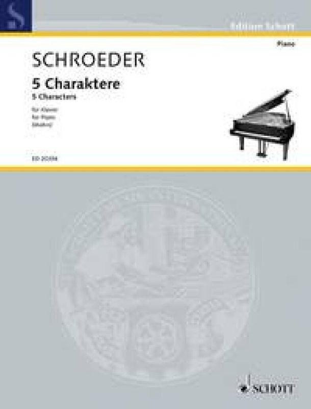 Hermann Schroeder - 5 Characters