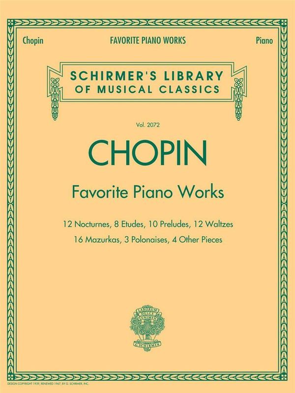Frédéric Chopin - Favorite Piano Works