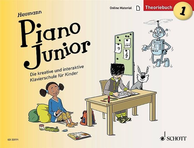 Hovedbilde Hans-Günter Heumann - Piano Junior: Theoriebuch 1 ...