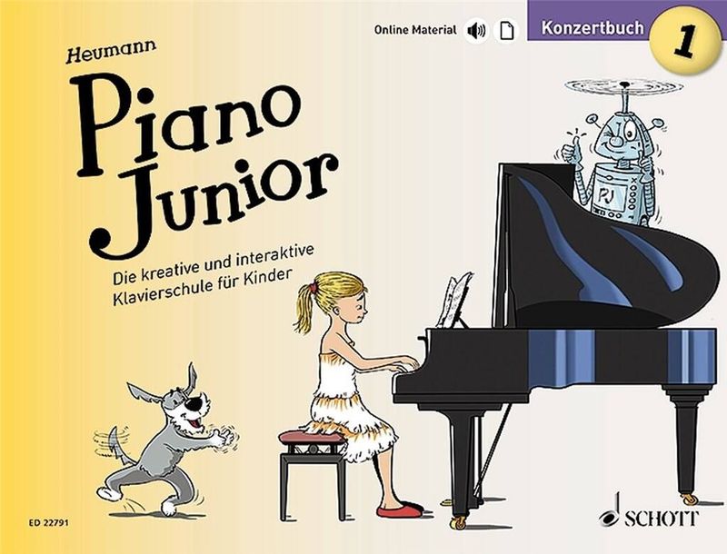 Hans-Günter Heumann - Piano Junior: Konzertbuch 1 Band 1