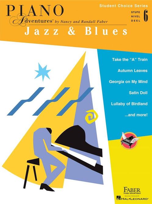 Hovedbilde Piano Adventures:  Jazz & Blues - Level 6