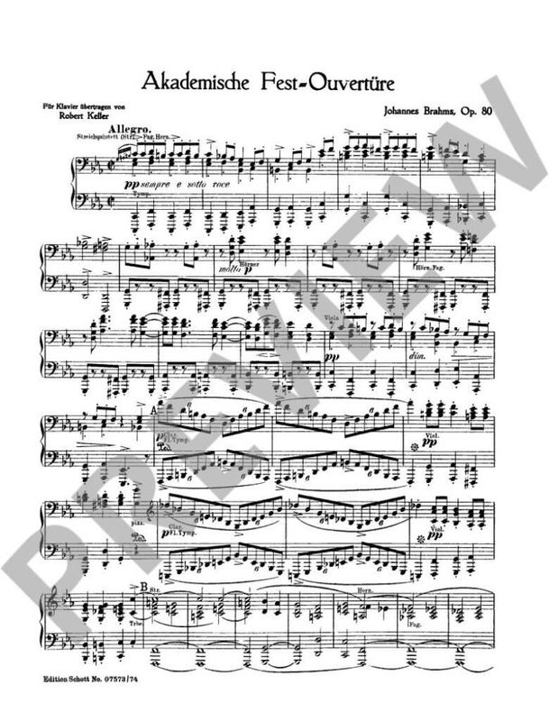 Akademische Fest-Ouvertüre op. 80