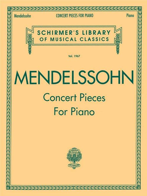 Hovedbilde Felix Mendelssohn Bartholdy - Concert Pieces For ...
