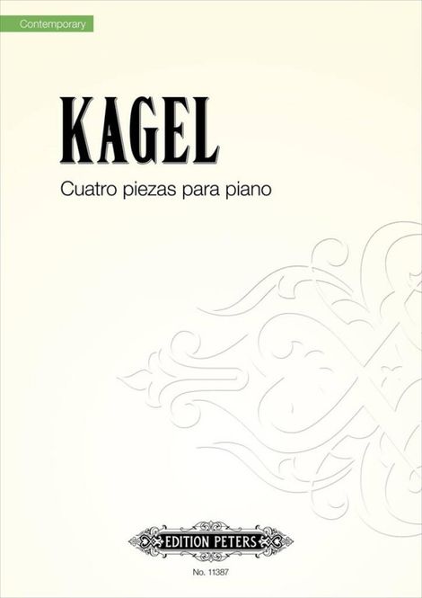 Hovedbilde Mauricio Kagel - Cuatro piezas para piano