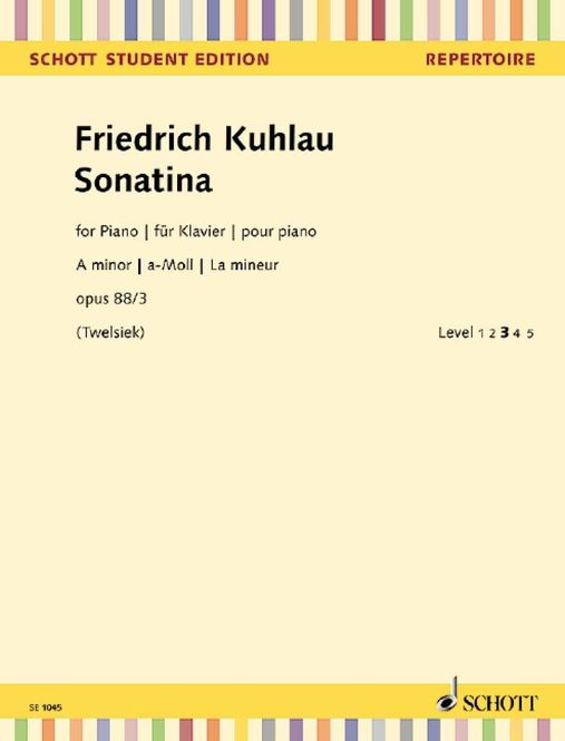 Hovedbilde Friedrich Kuhlau - Sonatina Op. 88/3