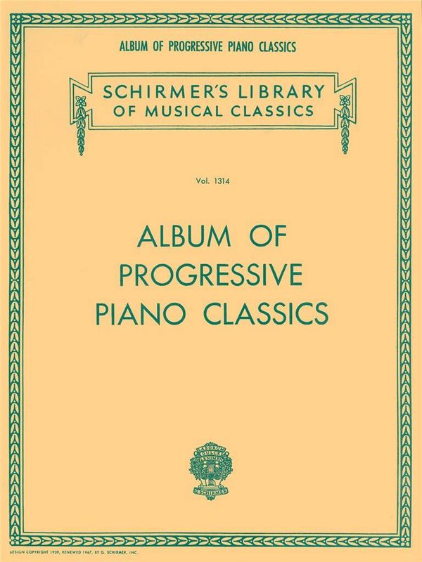 Album of Progressive Piano Classics