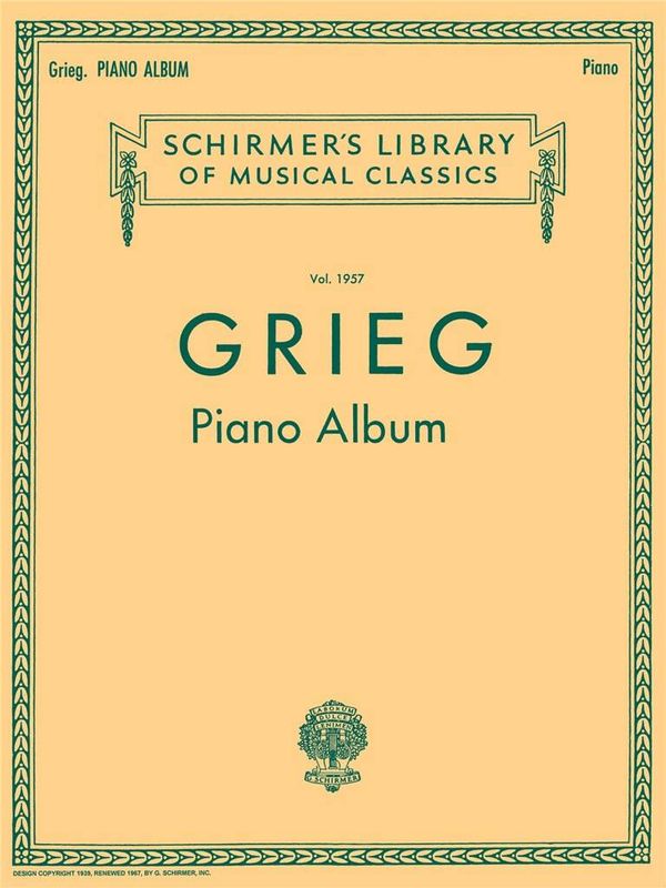 Edvard Grieg - Piano Album