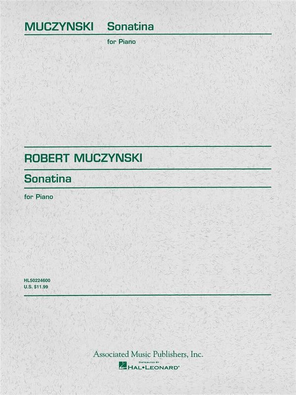 Robert Muczynski - Sonatina