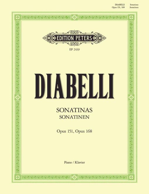 Hovedbilde Anton Diabelli - Sonatinen für Klavier Op. 151, ...