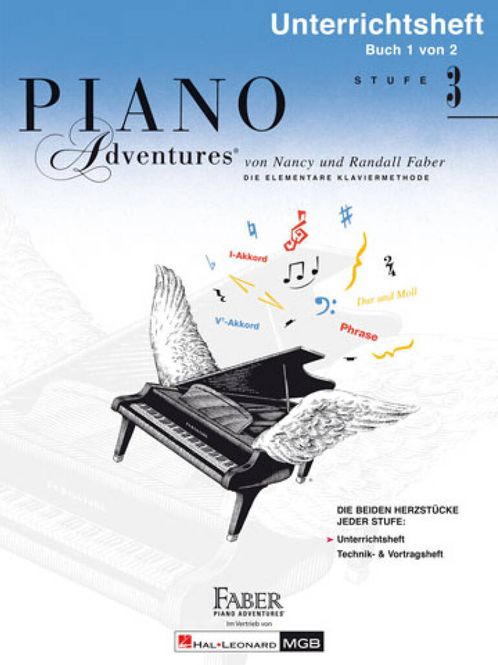 Hovedbilde Piano Adventures: Unterrichtsheft Stufe 3
