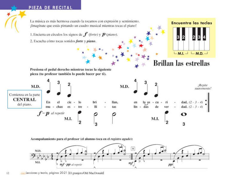Piano Adventures: Técnica e Interpretación Nivel 1