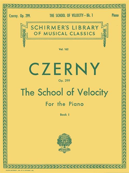 Hovedbilde Carl Czerny - School of Velocity, Op. 299 - Book ...