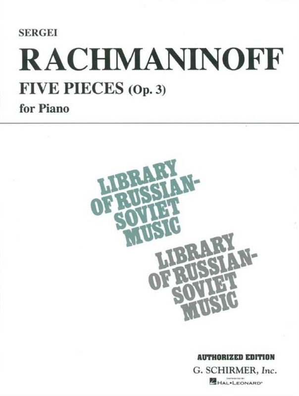 Sergei Rachmaninov - 5 Pieces, Op. 3 (VAAP Edition)