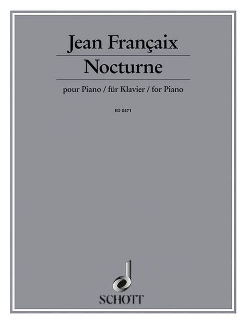 Hovedbilde Jean Françaix - Nocturne