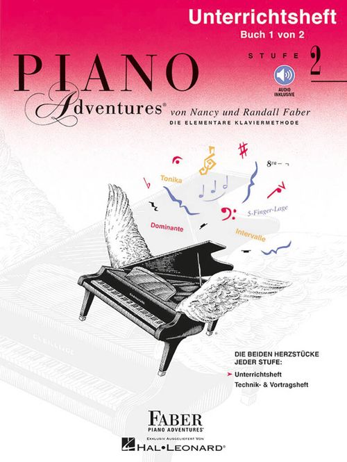 Hovedbilde Piano Adventures: Unterrichtsheft Stufe 2