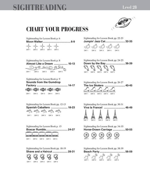 Piano Adventures Sightreading Level 2B