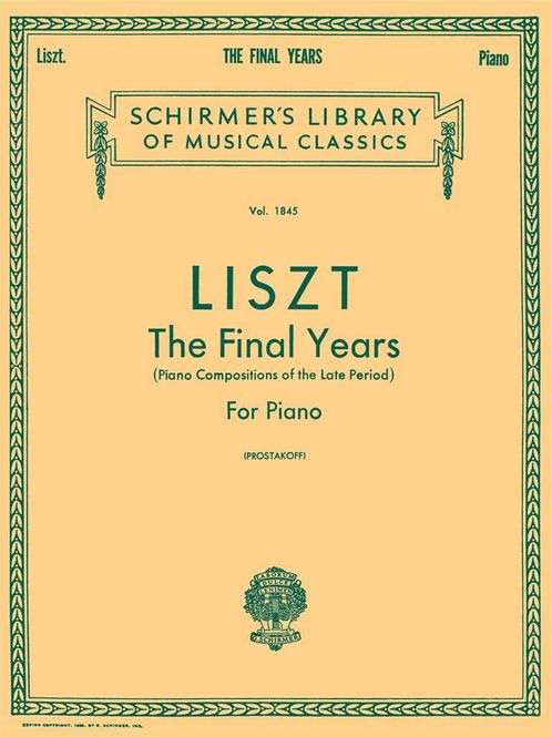 Hovedbilde Franz Liszt - Final Years