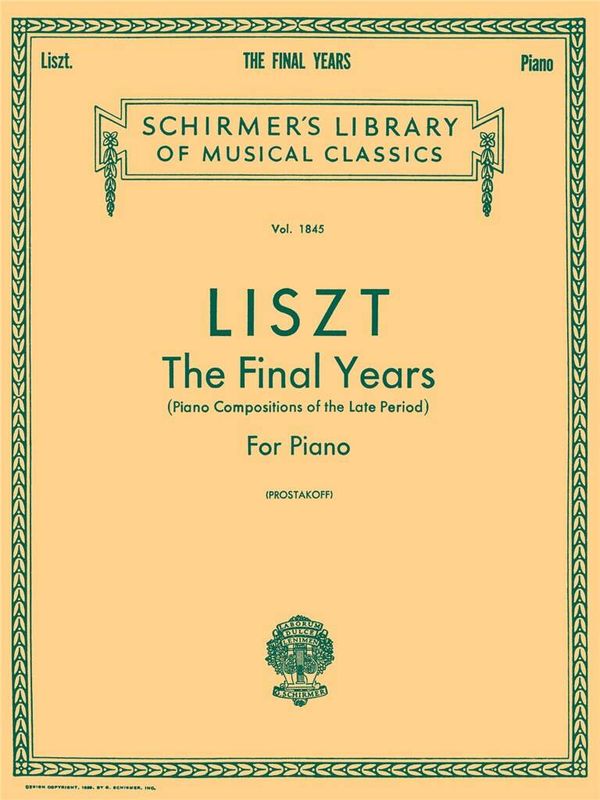 Franz Liszt - Final Years