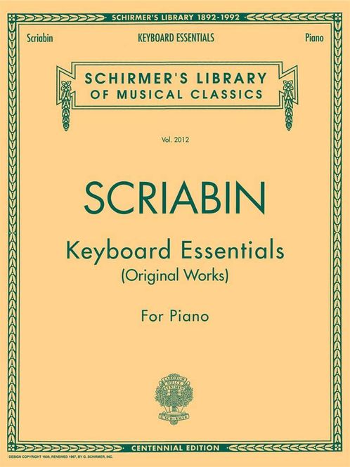 Hovedbilde Alexander Scriabin - Keyboard Essentials - A ...