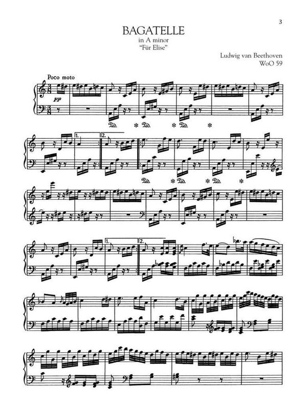 Ludwig van Beethoven - Beethoven: Selected Piano Pieces