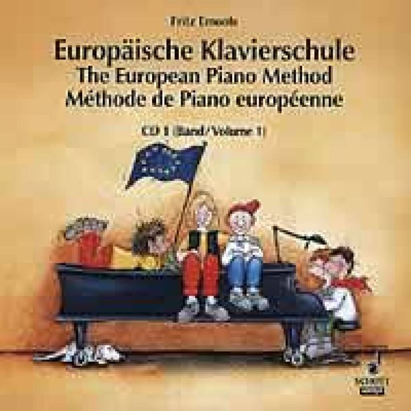 Fritz Emonts - Europäische Klavierschule 1 - Begleit-CD 