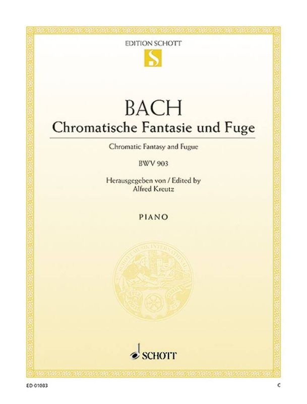 Johann Sebastian Bach - Chromatische Fantasie und Fuge BWV 903