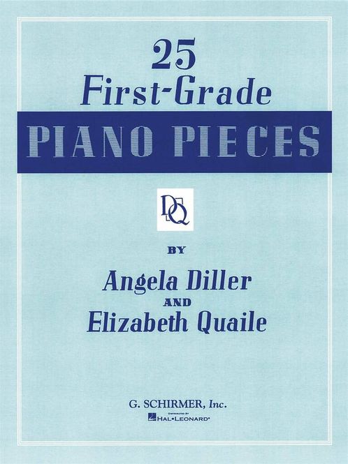 Hovedbilde Angela Diller & Elizabeth Quaile - 25 First Grade Piano Pieces