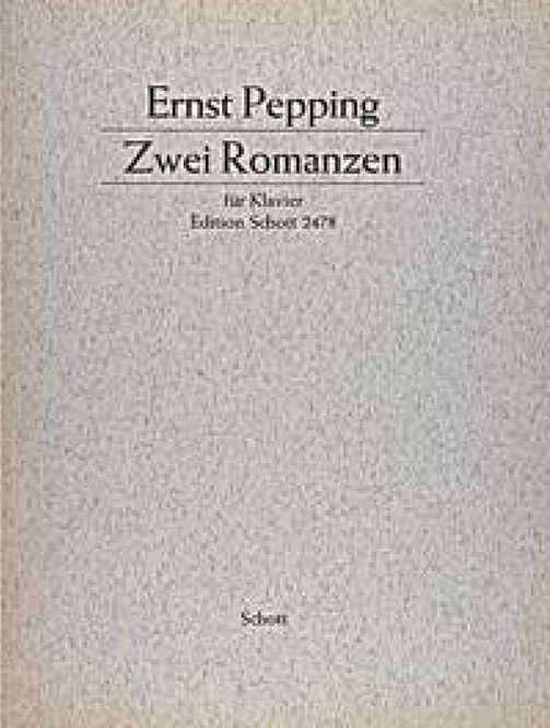 Hovedbilde Ernst Pepping - Two Romances