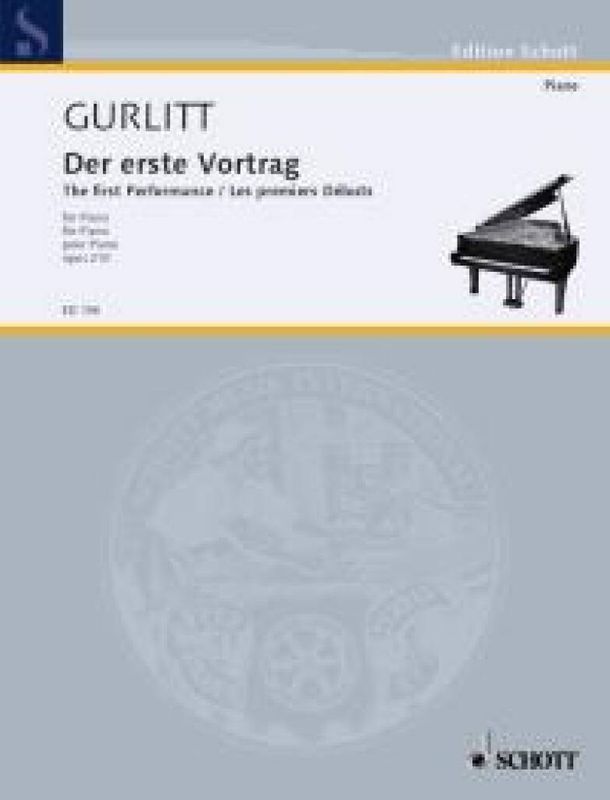 Cornelius Gurlitt - Erste Vortrag Opus 210