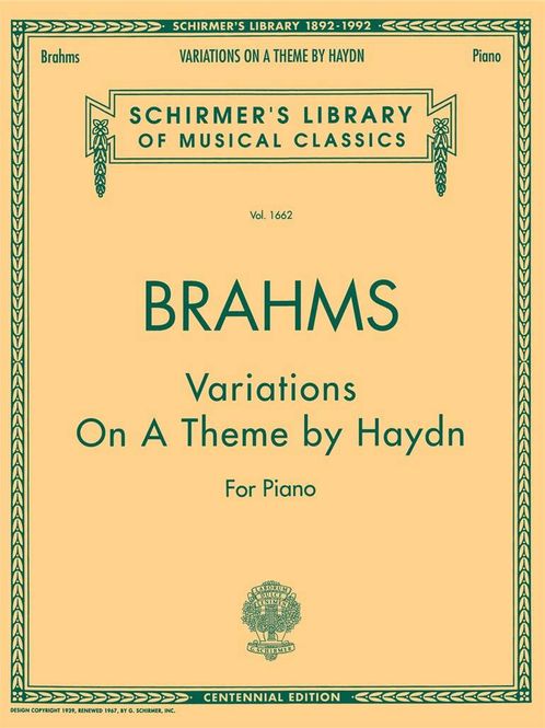Hovedbilde Johannes Brahms - Variations on a Theme by Haydn