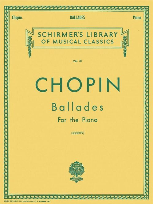 Hovedbilde Frédéric Chopin - Ballades