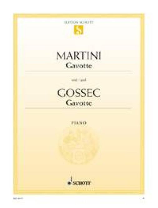 Hovedbilde Francois-Joseph Gossec & Giovanni Battista Casali - Gavotte D Ma