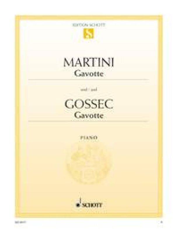 Francois-Joseph Gossec & Giovanni Battista Casali - Gavotte D Ma