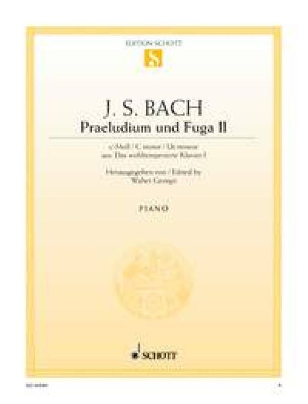 Johann Sebastian Bach - Das wohltemperierte Klavier I BWV 847