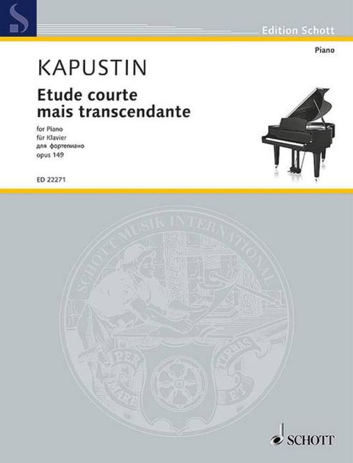 Hovedbilde Nikolai Kapustin - Etude courte mais ...