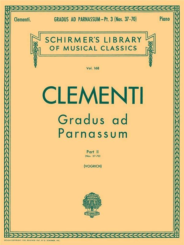 Muzio Clementi - Gradus Ad Parnassum - Book 2