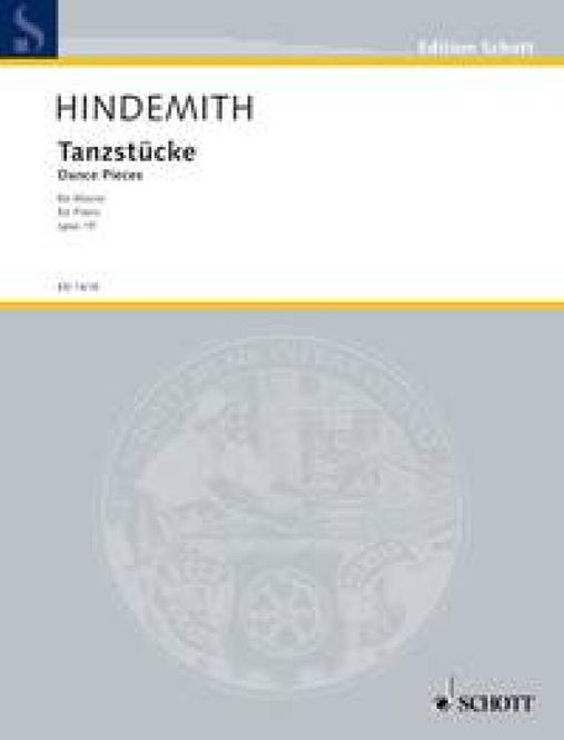 Hovedbilde Paul Hindemith - Tanzstuecke Op. 19