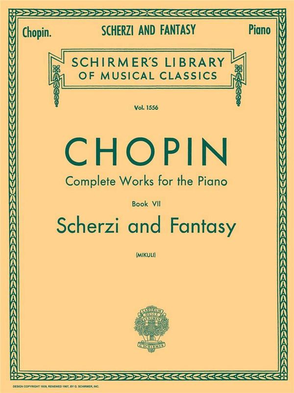 Frédéric Chopin - Scherzi Fantasy in F Minor