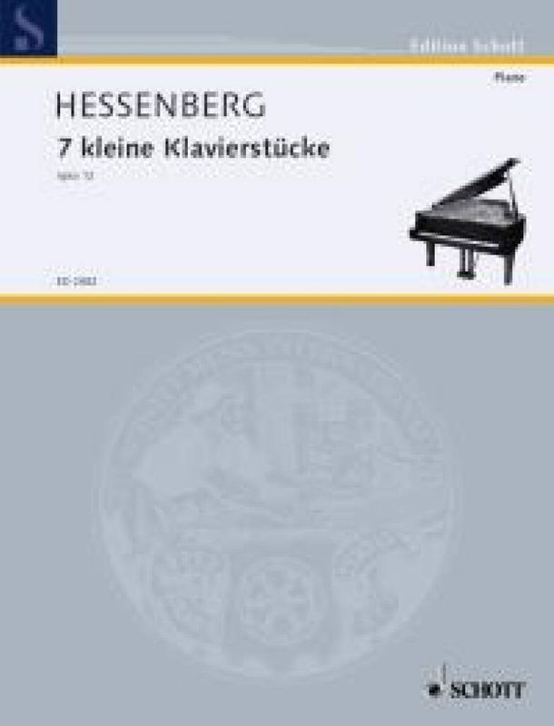 Kurt Hessenberg - Seven little piano pieces op. 12