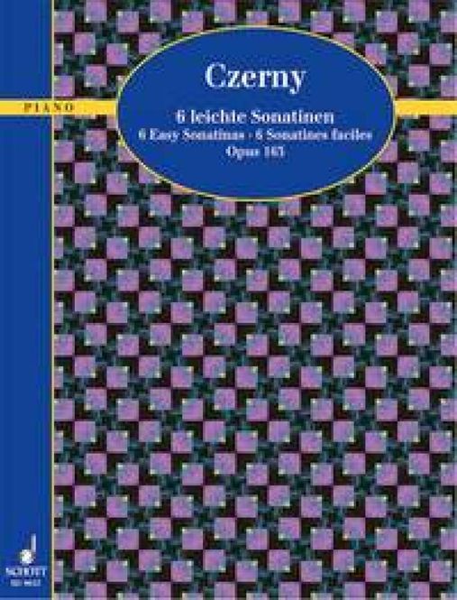 Hovedbilde Carl Czerny - Six Easy Sonatinas op. 163