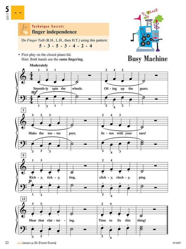 Piano Adventures Technique & Artistry Book Level 1
